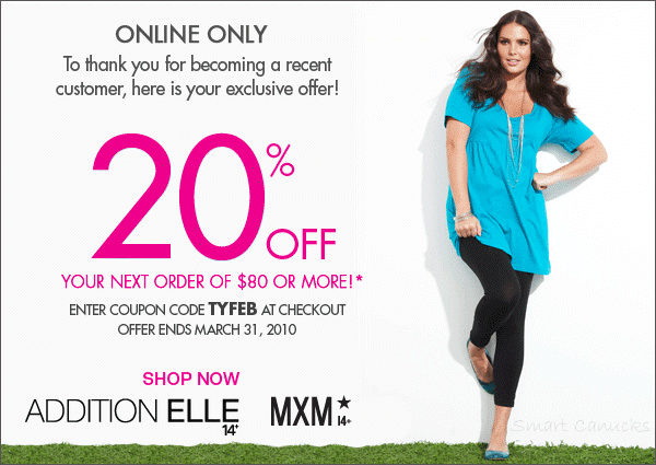 Additionelle + MxM + Penningtons = 1-plus.com Save 20% on orders of $80 ...