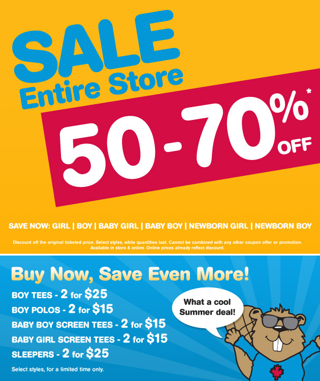 Canadian Deals: Please Mum 50 - 70% Off* Entire Store - Canadian ...