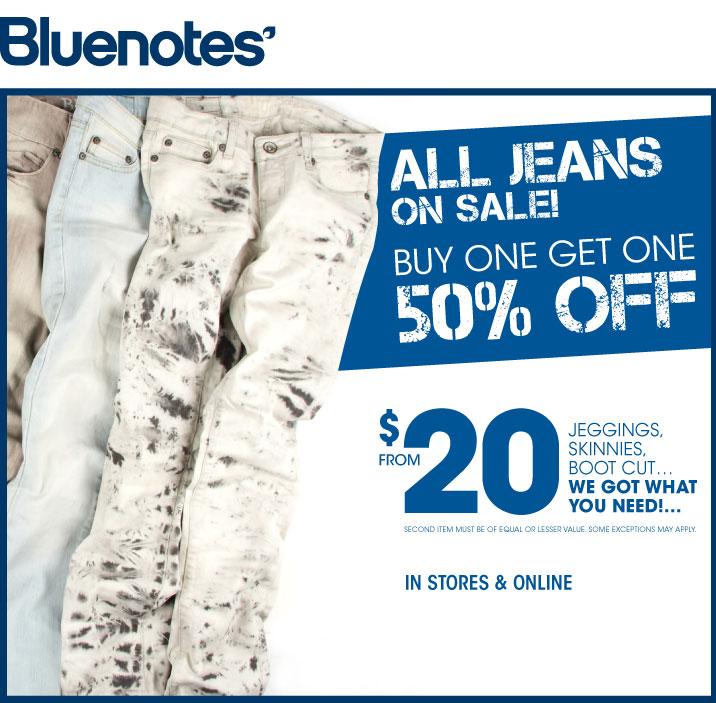 Bluenotes, Jeans