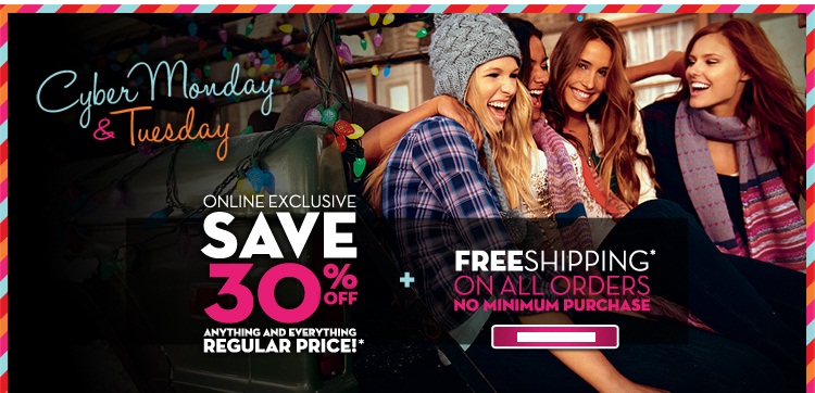 Garage Clothing 30% off and free shipping! (Nov 29 - 30) - Canadian ...