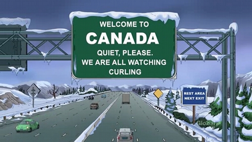 Welcome to Canada Family Guy