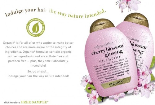 Canadian Freebies Organix Shampoo Canada Request Your Free Sample 