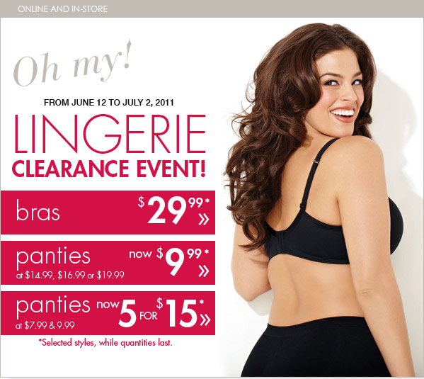 Addition-Elle Canada: Lingerie Clearance Event - Canadian Freebies