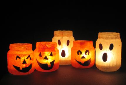 halloween-votives