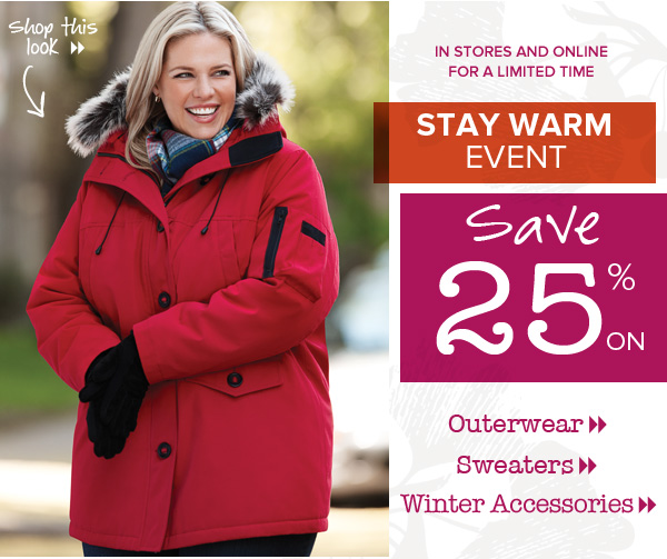 Penningtons Canada: Outerwear & Sweaters 25% off - Canadian Freebies ...