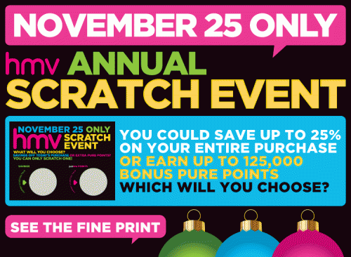 HMV Annual Scratch Event