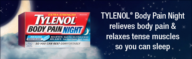 Livingwell.ca 5 off Tylenol Body Pain Night *printable coupon
