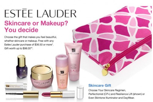 Sears Canada Has A Wonderful Estee Lauder Gwp This Promo Lots Of Choices You Can Choose Between 7 Piece Makeup Or Skincare Bonus