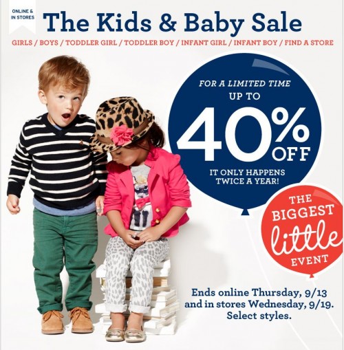 Gap Canada Kids \u0026 Baby Sale – Save Up 