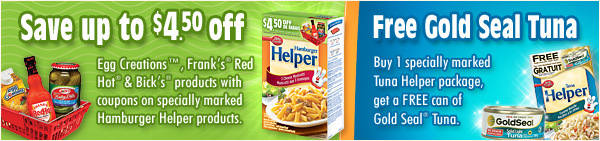 Hamburger Helper Coupons Printable