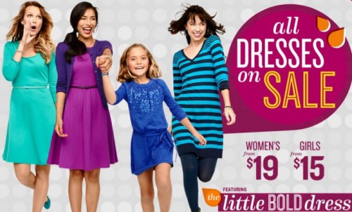 old navy dress sale in store