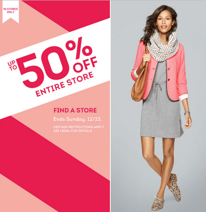 Gap Canada Deal: Entire Store Up To 50% Off In-Stores Only! - Canadian ...