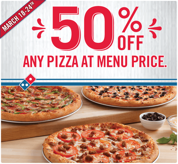 dominos pizza coupons deals