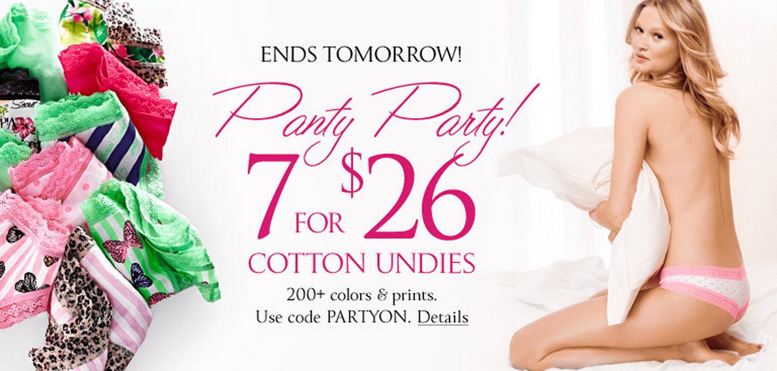 Panty Party VS  Panty party, Panties, Victoria