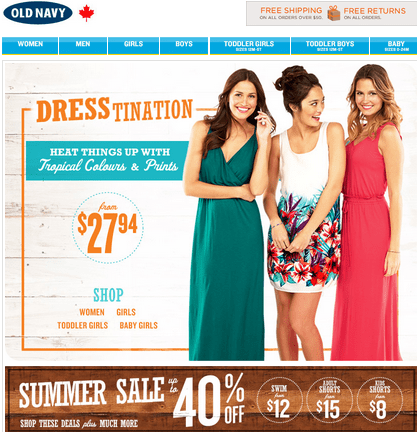 Old Navy Warm-Weather Dresses Sale: Up To 40% Off - Canadian Freebies ...