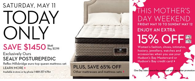 The Bay Mattress Event