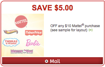 mattel Coupon