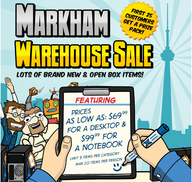 NCIX Warehouse Sale