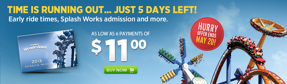 wonderland-canada-2013-season-passes-discounts-coupon-codes-promos