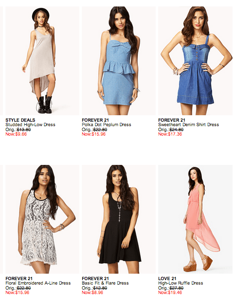 Forever 21 Offers
