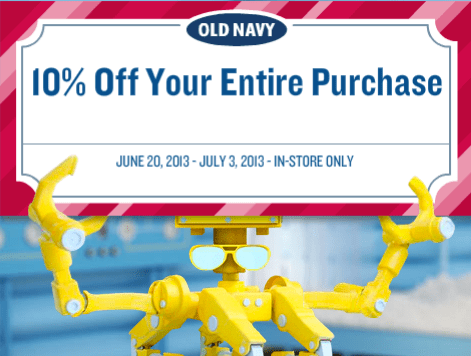 Old Nsvy Coupon