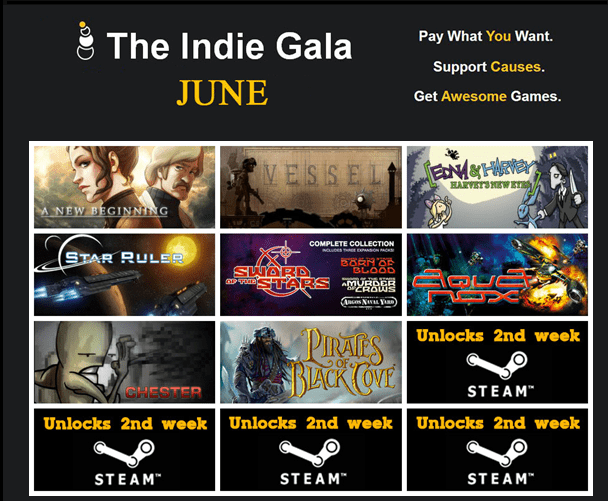 The Indie Gala June