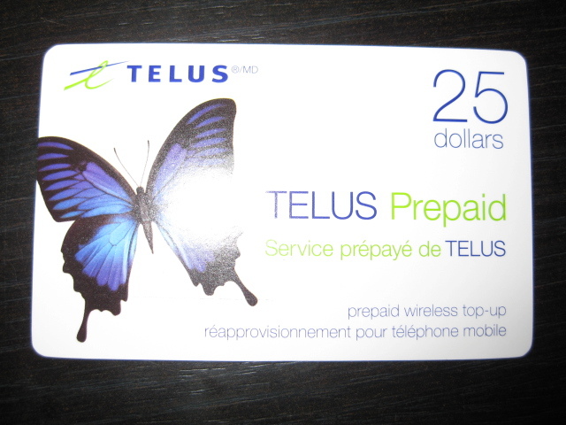 Telus Prepaid Card