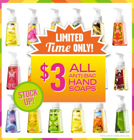 Bath & Body Works Canada Sale