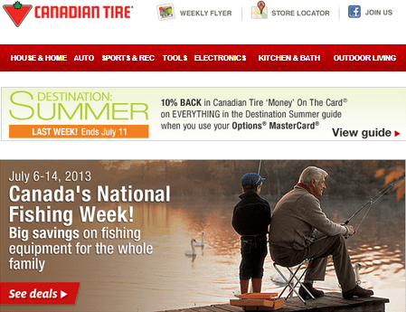 Canadian Tire Big Savings On Fishing Equipment