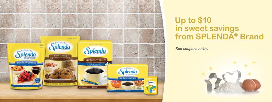 Save Up To $10 On Splenda Products *Printable Coupons* Canadian