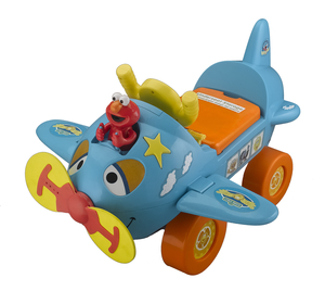 elmo airplane ride on toy