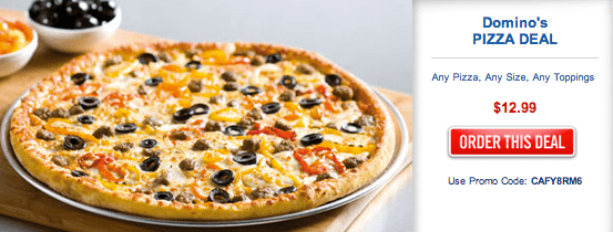 Domino's Pizza Canada Deals