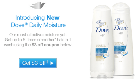 Dove Canada Hair Care Printable Coupon: Save $3 on Dove Hair Care