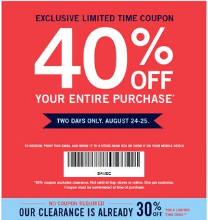 gap factory canada coupon