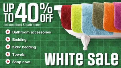 Sale on selected bedding