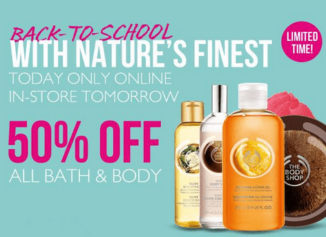 The Body Shop Canada Offers