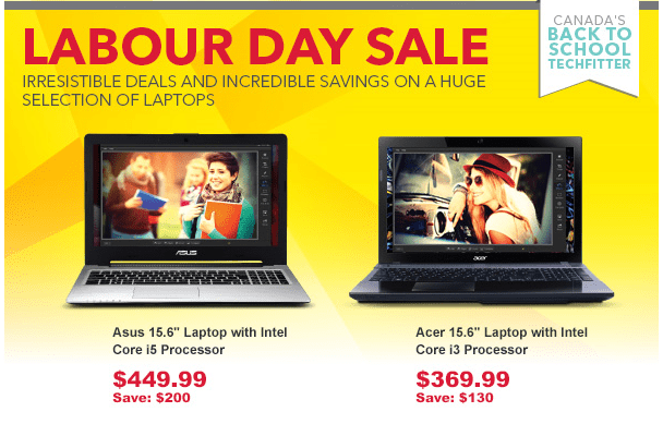 Labour Day Sale