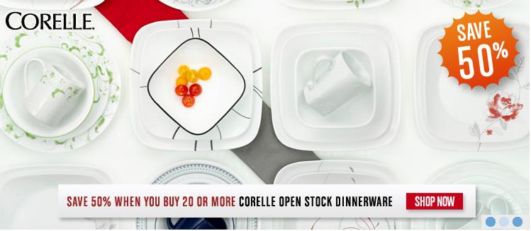 World Kitchen: 50% Off Open Stock Corelle Dinnerware + 40% Off One Item Promo Code | Canadian ...