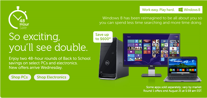 Dell 48 Hour Sale