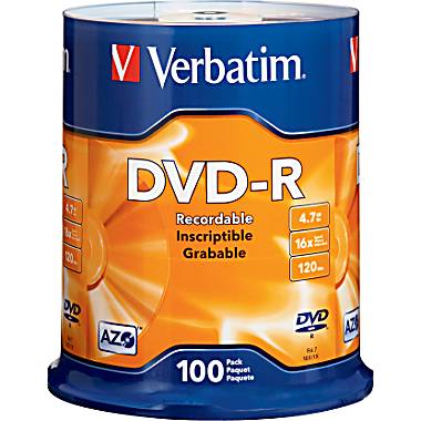 Verbatim DVDr