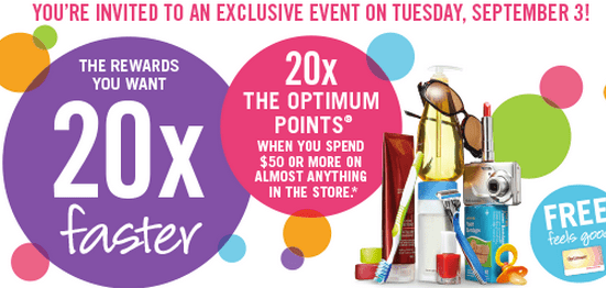 Shoppers Drug Mart Optimum Points Deals