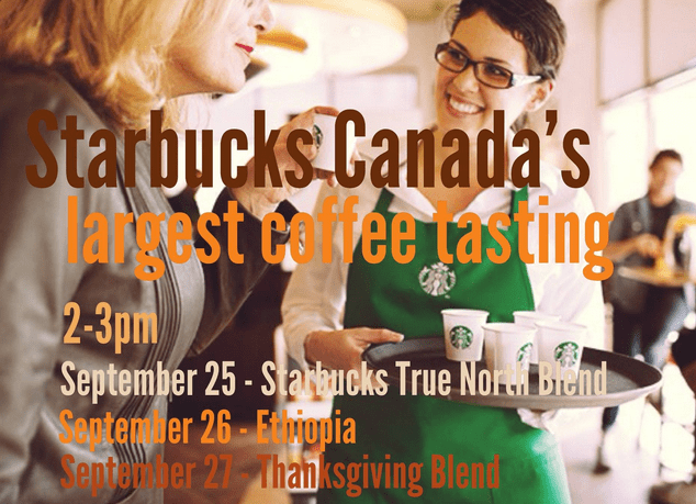 Starbucks Canada Event