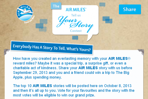 airmiles story
