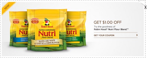 Canadian Coupons: Save $1 on Robin Hood Nutri Flour Blend *Printable ...