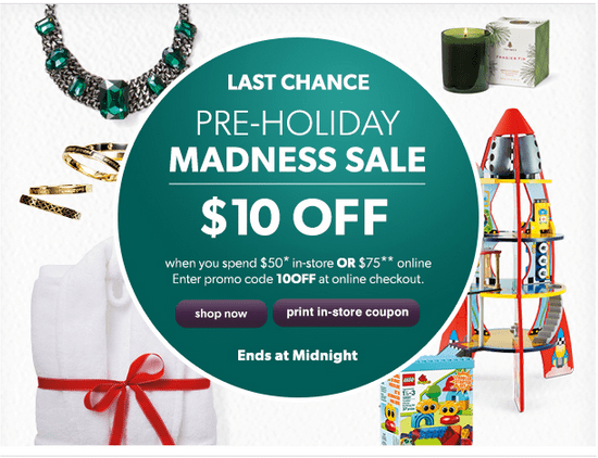 Chapters Indigo Canada Madness Sale: Get $10 Off $50 In-Store Or $75 ...