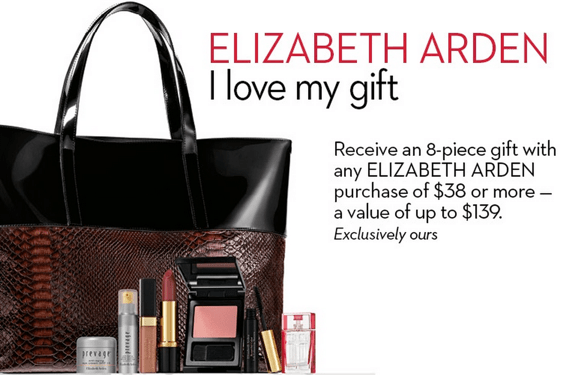 Hudson's Bay Elizabeth Arden Free Gift With Purchase