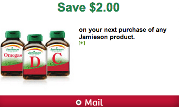 Jamieson Product Coupon