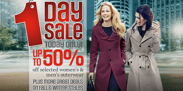 Sears Canada One-day Sale