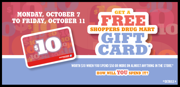 Shoppers Drug Mart Gift Card