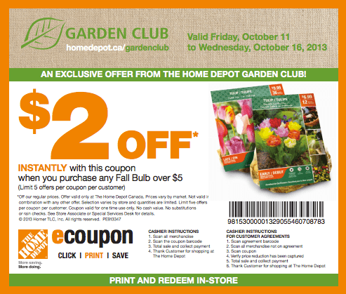 The Home Depot Canada Coupons